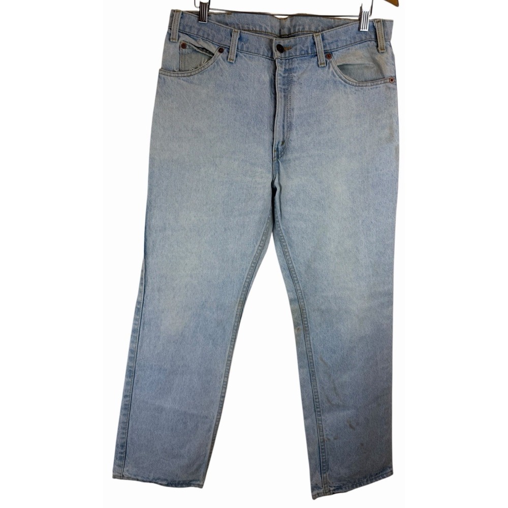 Vintage Levis 549 Low Loose Original Jeans Men's‎ Size 36X29 Made in USA 80's